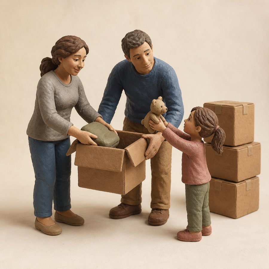 Clay figures